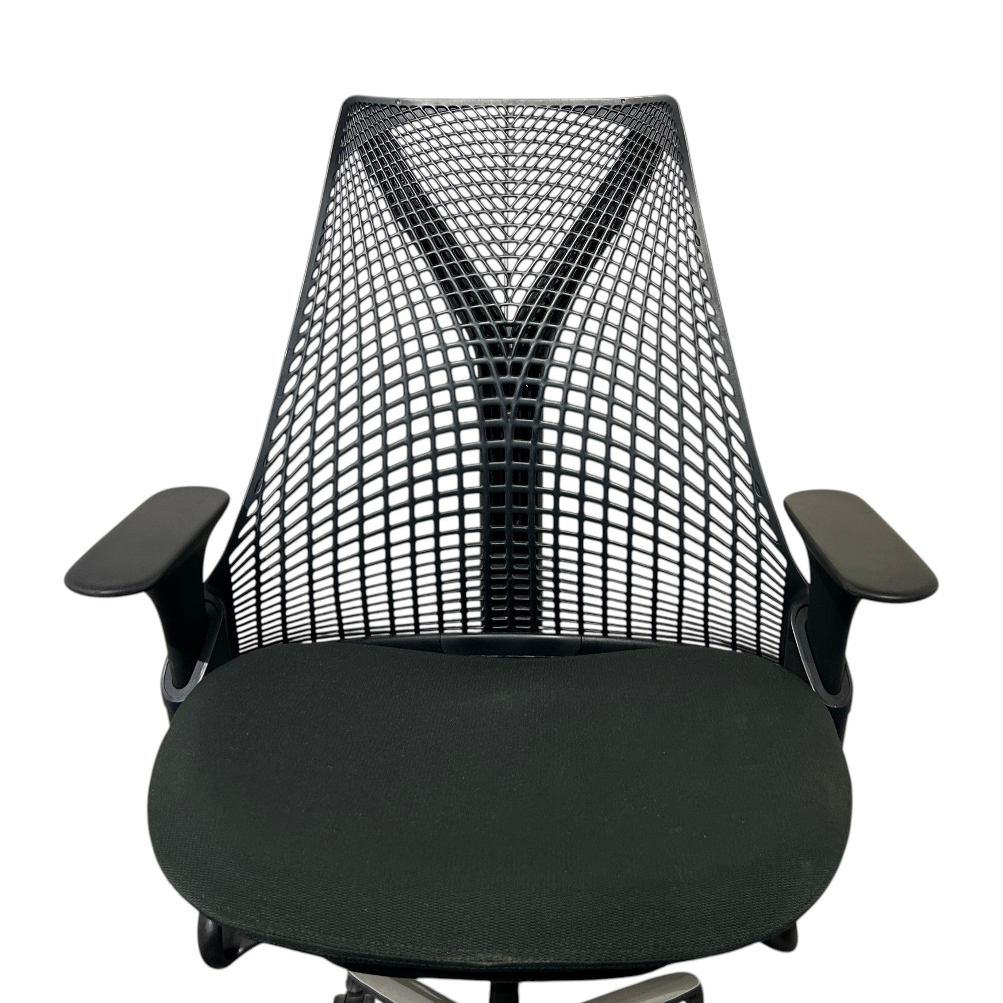 [レンタル] ハーマンミラー(Herman Miller) オフィスチェア セイル ハイバック 可動肘 ブラック AS1YA23HA-0121 - 3