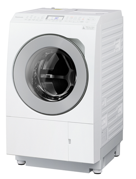 [レンタル] Panasonic (パナソニック) 【左開き】 洗濯12kg/乾燥6kg ななめドラム式洗濯乾燥機 NA-LX127BL マットホワイト - 2