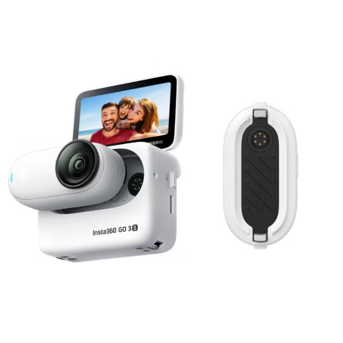 Insta360 GO 3S 128GB アクションカメラ バッテリーパックセット ホワイト