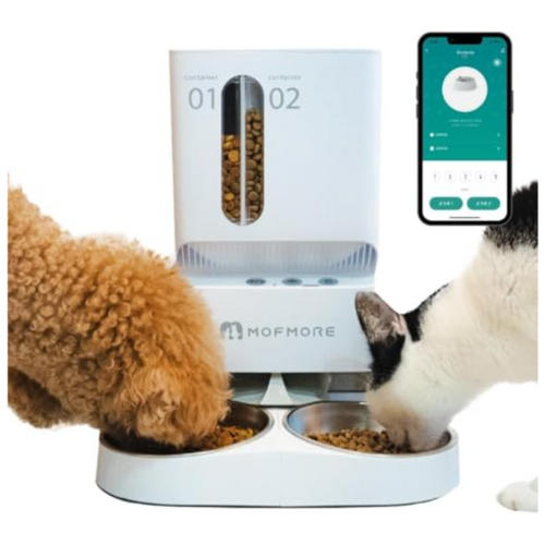MOF MORE 2タイプオートフィーダー 猫・犬用自動給餌器 MF0480