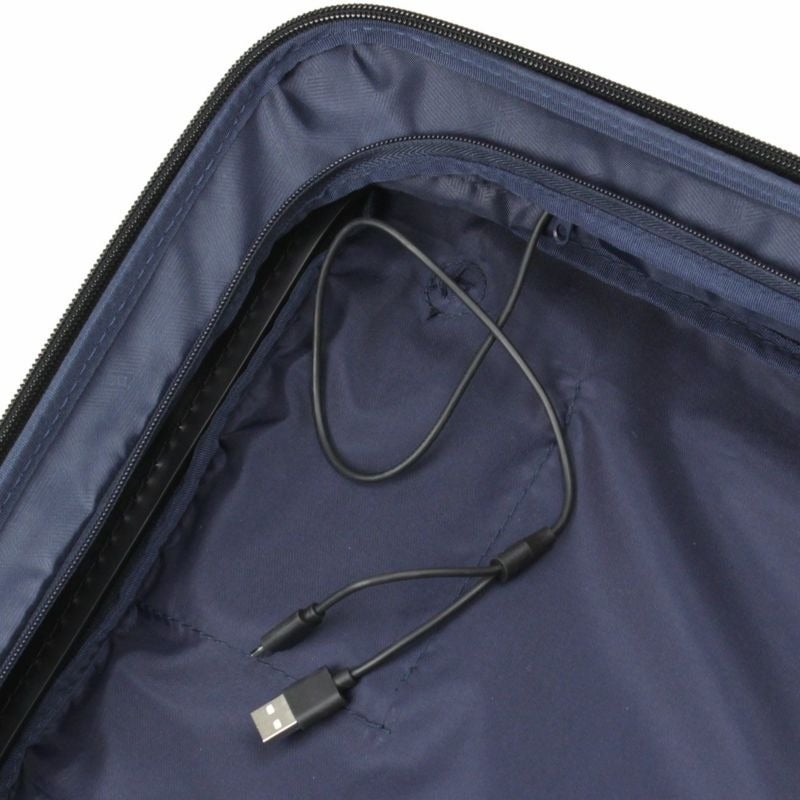 [レンタル] [1-3泊向けサイズ]BERMAS INTER CITY No.60523 33L ハードスーツケース ブラックヘアラインの宅配レンタル - 8