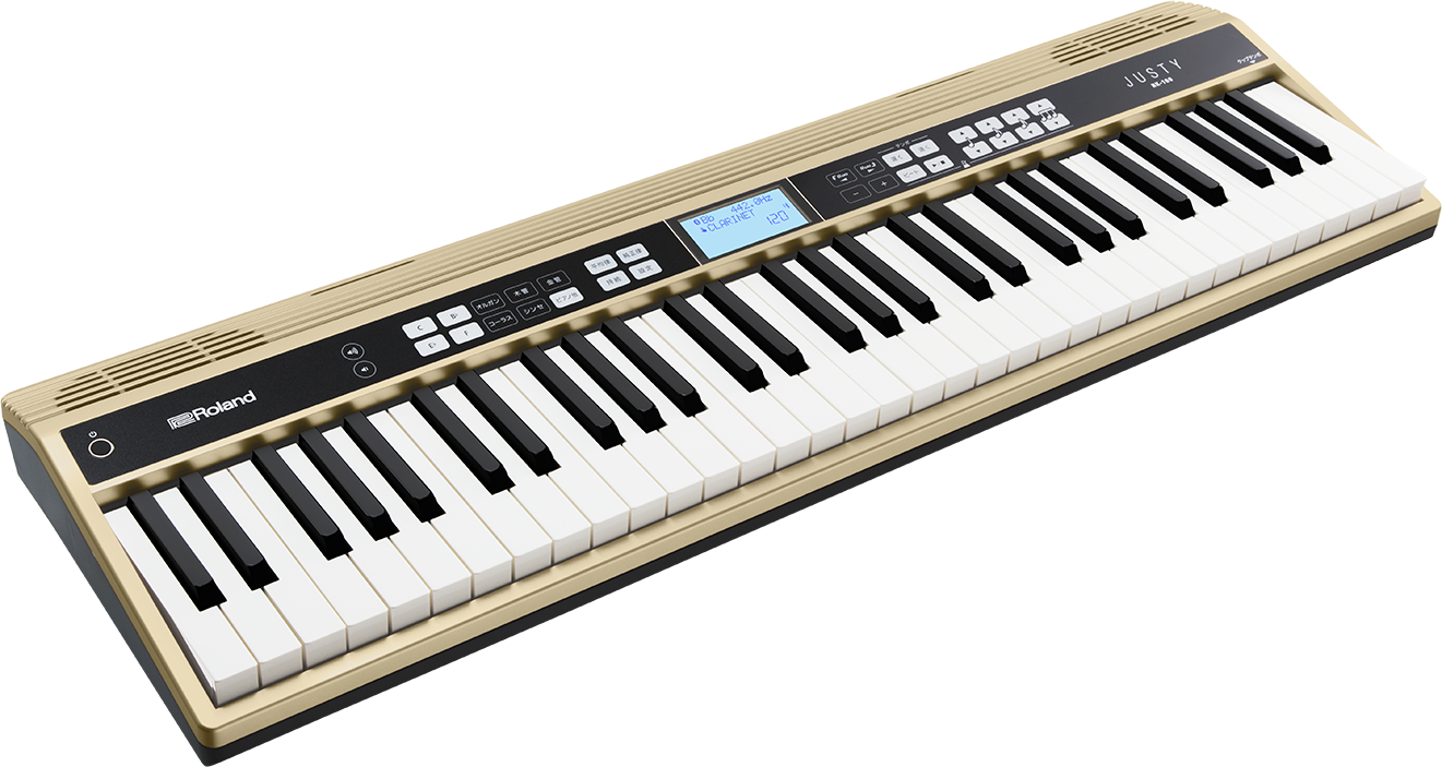 [レンタル] ローランド JUSTY HK-100 ハーモニー＆リズム練習用キーボード - 3