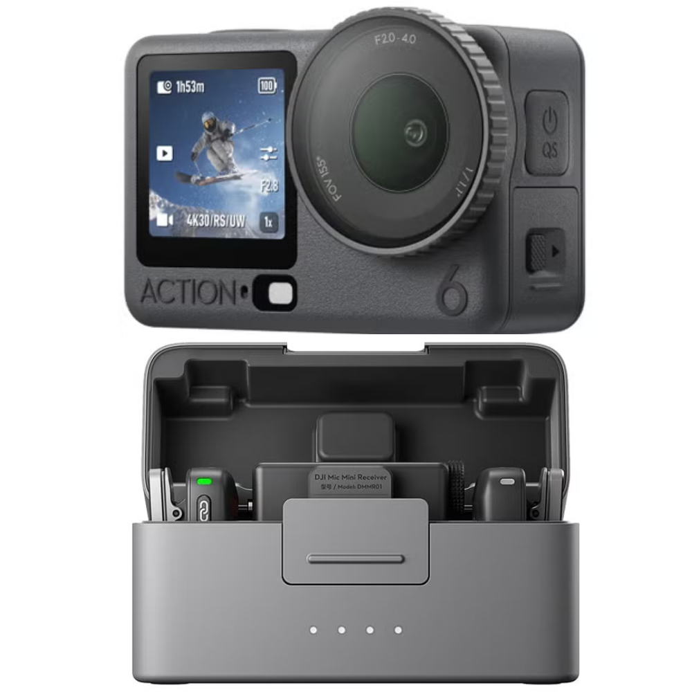[レンタル] DJI Osmo Action 6 Vlogコンボ（DJI Mic Mini 2）
