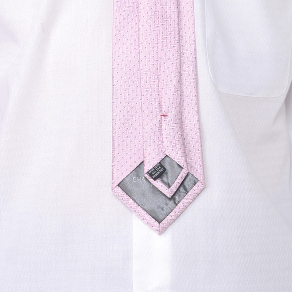 [レンタル] f-mode メンズネクタイ シルク ピンク ピンドット柄の宅配レンタル - 3