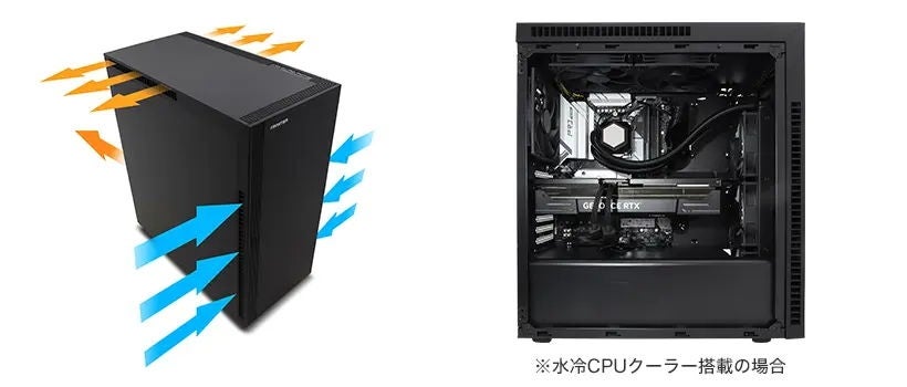 [レンタル] フロンティア(FRONTIER) ゲーミングデスクトップパソコン FRCRB650/CG4 - 7