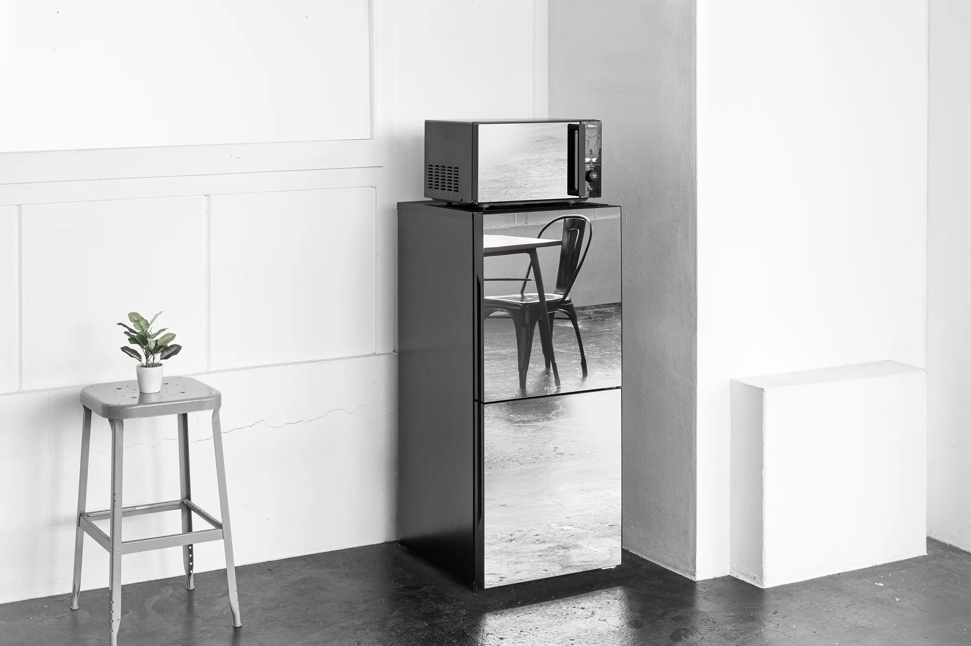 [レンタル] [121L][一人暮らし向け][右開き]ツインバード HR-GJ12B 冷凍冷蔵庫 ブラック - 9