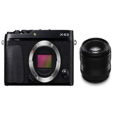 富士フイルム X-E3 XF35mm F1.4 R 単焦点レンズセット ミラーレス一眼 [レンティオおすすめセット]