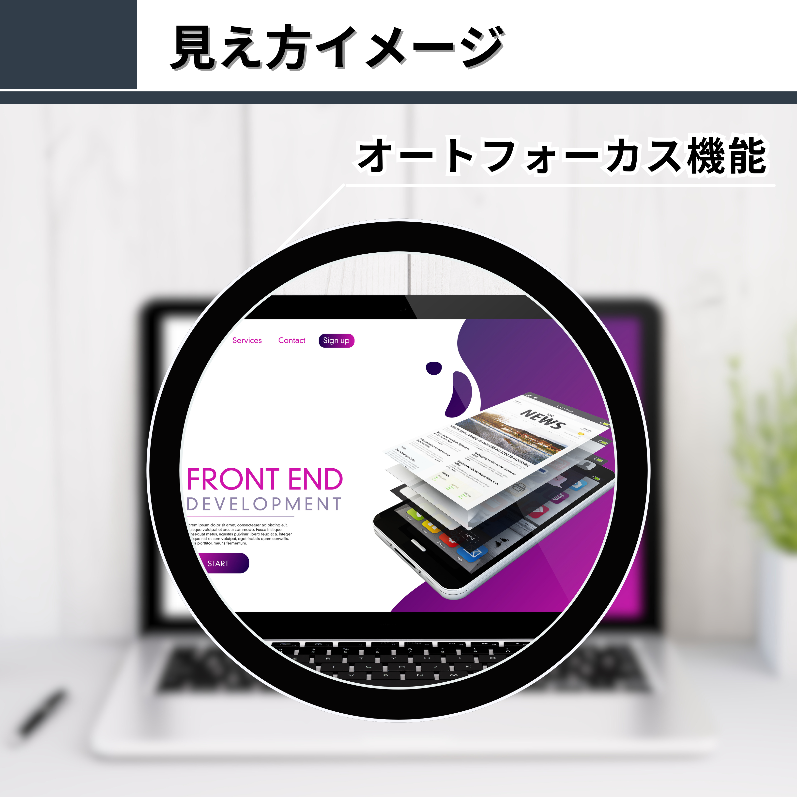 [レンタル] ViXion(ヴィクシオン) ViXion01 オートフォーカスアイウェア - 3