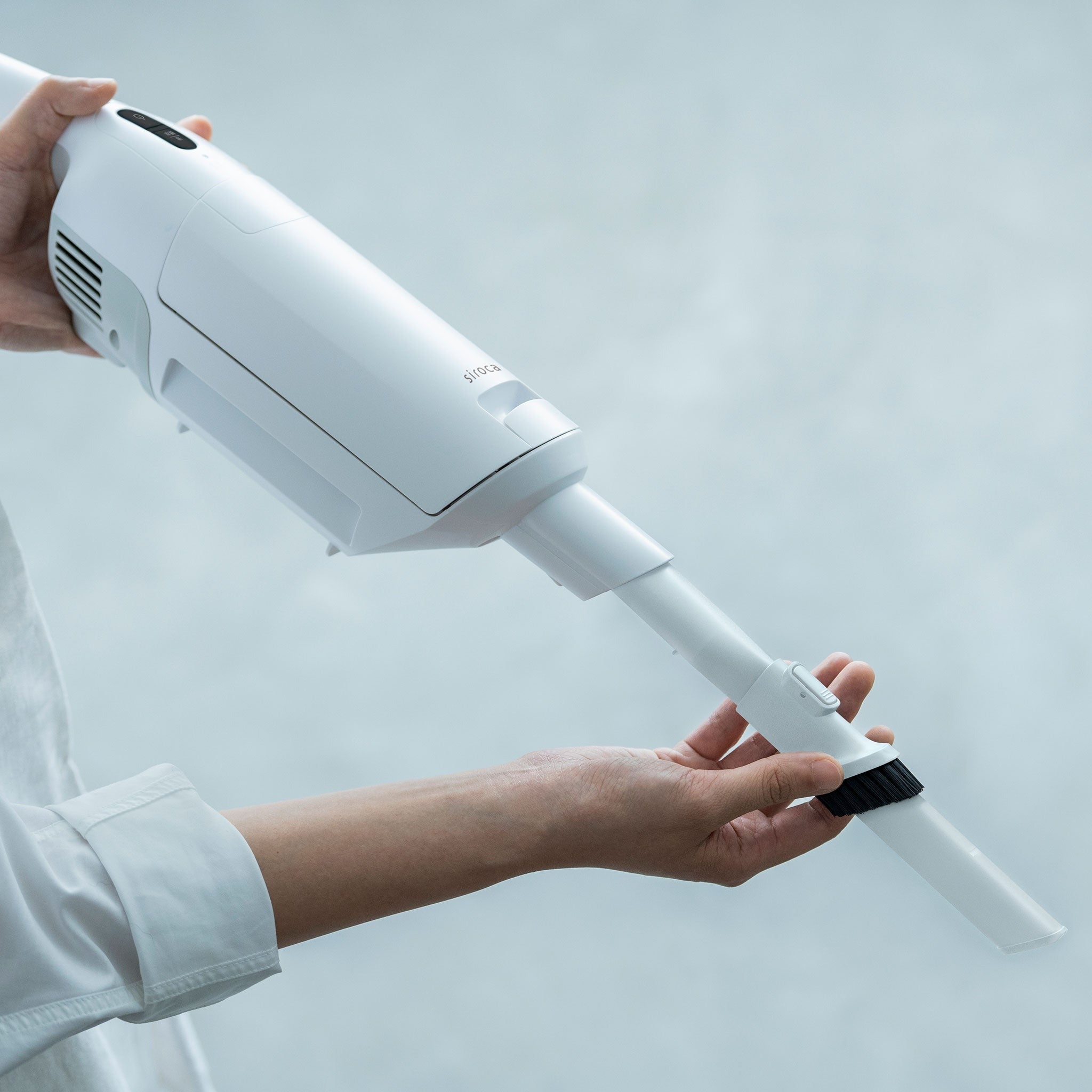 [レンタル] シロカ(siroca) かるピカ パワー SV-SK351/ 紙パック式 2way コードレススティッククリーナー - 13