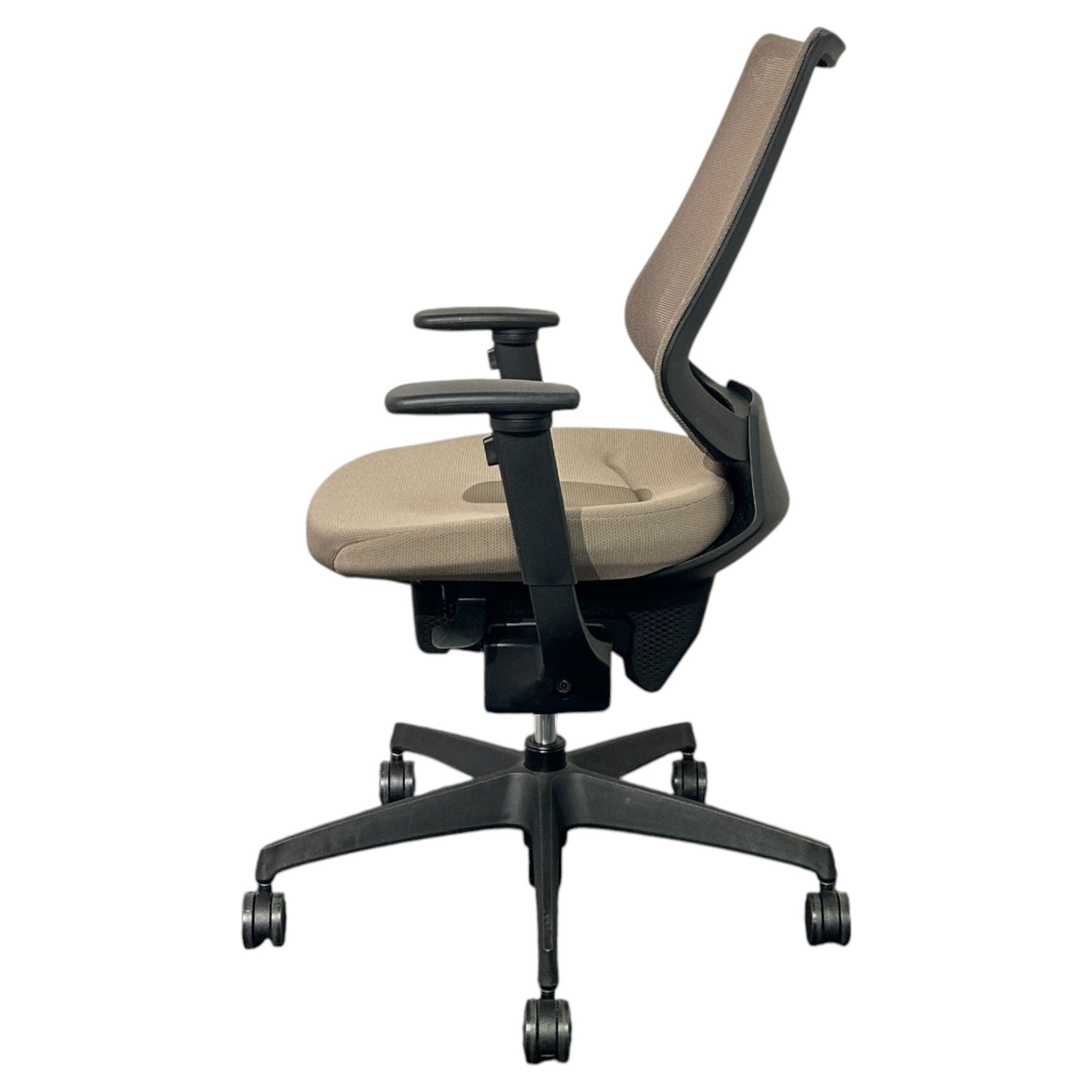 [レンタル] コクヨ オフィスチェア ing ハイバック 可動肘 ダークグレージュ ブラック CRS-G3402E6 - 3