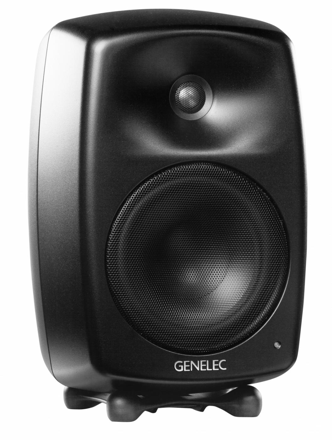 [レンタル] GENELEC G Four アクティブ・スピーカー 2個セット ブラック - 3