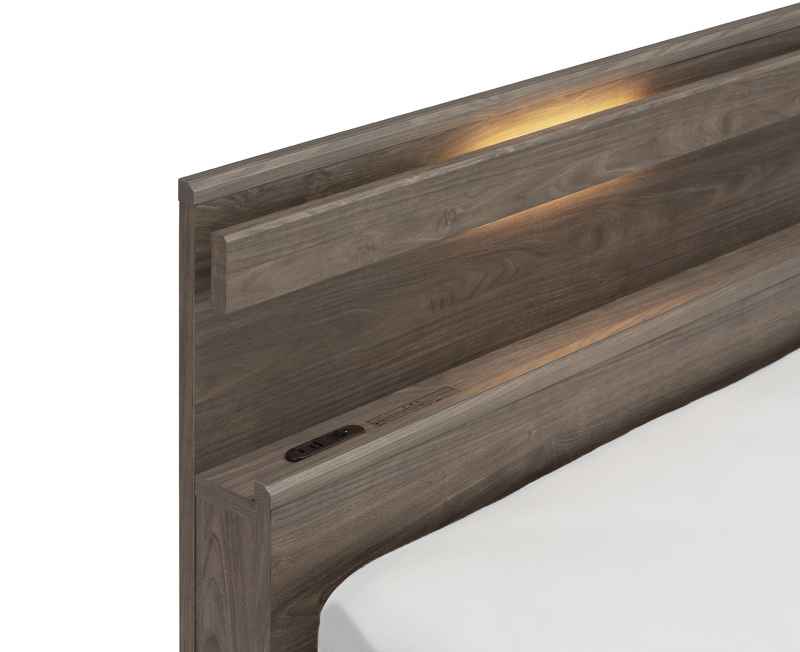 [レンタル] 【送料別 / セミダブル】フランスベッド 棚あり 電動リクライニングベッド(マットレス付き)FAD-C1 LG-RX セミダブルサイズ - 4