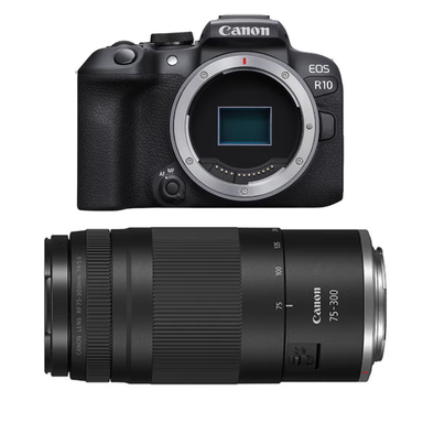 [運動会・発表会撮影セット]Canon EOS R10 ＆ RF 75-300mm F4-5.6 望遠ズームレンズセット