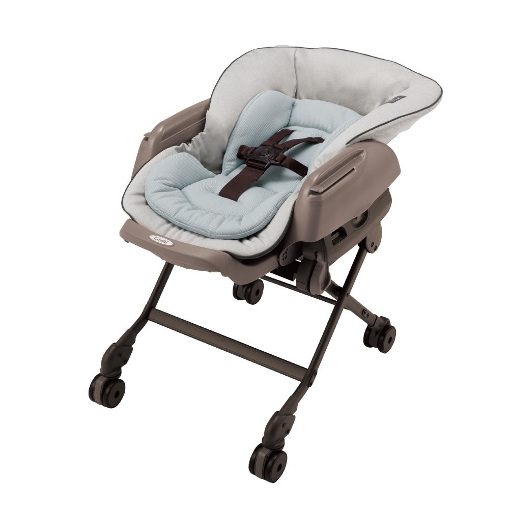 コンビ ネムリラ AUTO SWING LM ミントグレー ベビーラック/ハイローチェア