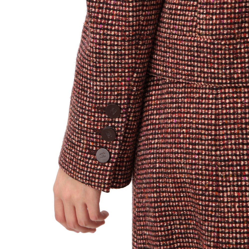 [レンタル] シャネル セレモニースーツ2点セット(ジャケット+スカート) ピンク / ブラウン / ブラックの宅配レンタル - 3