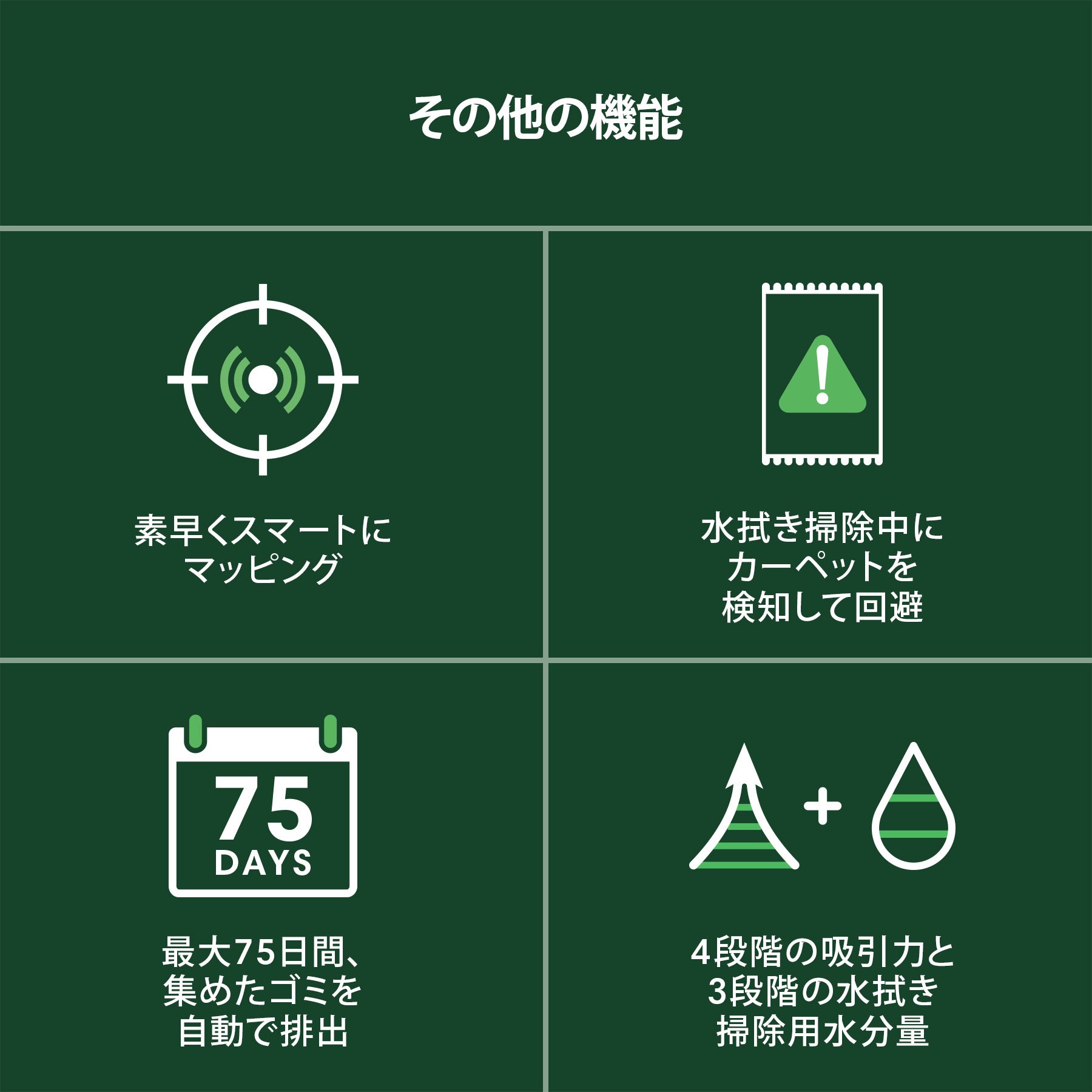 [レンタル] Roomba (ルンバ) 105 Combo ロボット + AutoEmpty 充電ステーション アイロボット公式 [ロボットスマートプラン＋] - 8