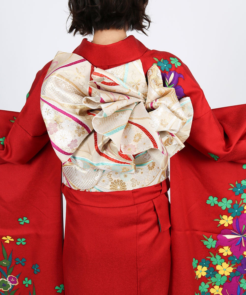 [レンタル] 【対応身長150-165cm】レンタル振袖フルセット-891の宅配レンタル - 12