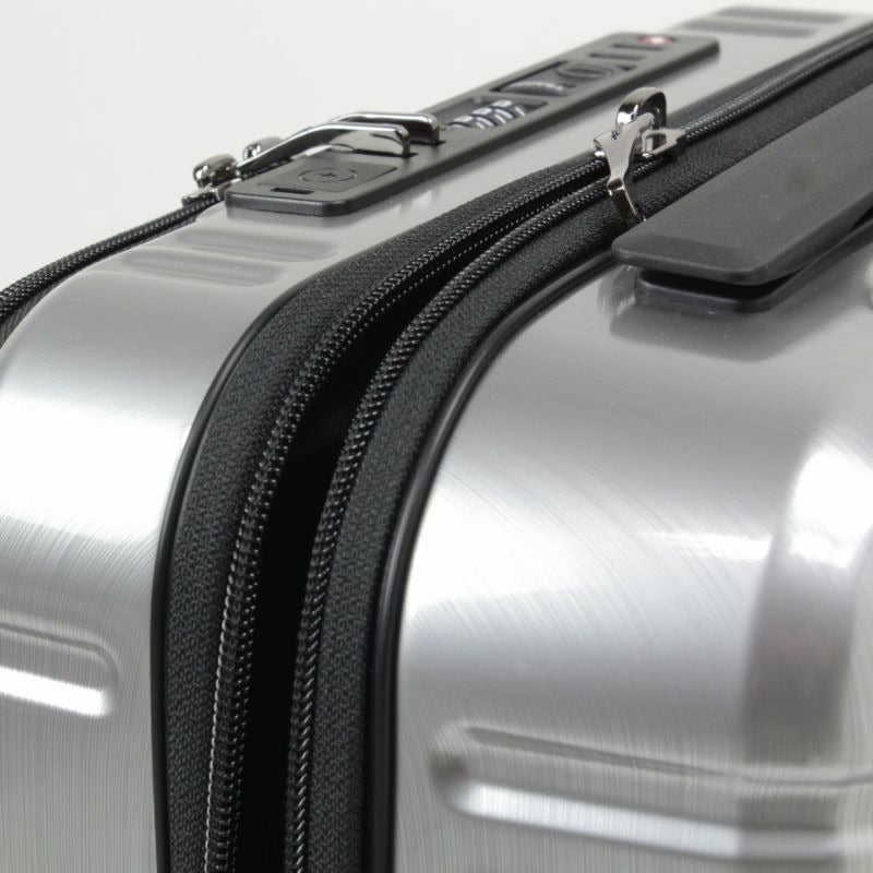 [レンタル] [1-3泊向けサイズ]BERMAS INTER CITY No.60524 22L ハードスーツケース ブラックヘアラインの宅配レンタル - 12