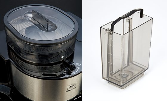 melitta メリタ AFT1021-1Bミル付き全自動コーヒーメーカー レンタル] melitta(メリタ) ミル付き全自動コーヒーメーカー (10