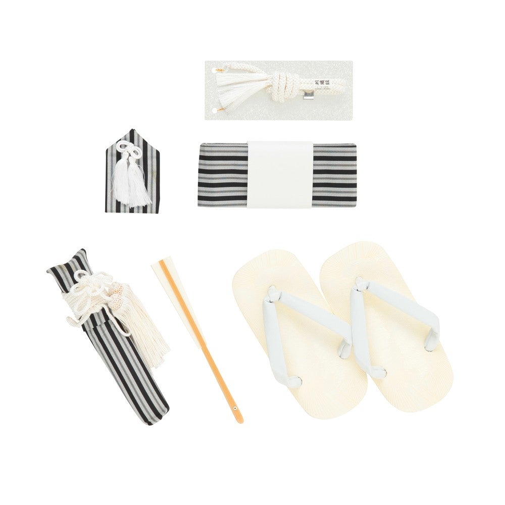 [レンタル] 七五三/節句 袴セット 5歳 男の子 河川美 梅花の宅配レンタル - 3