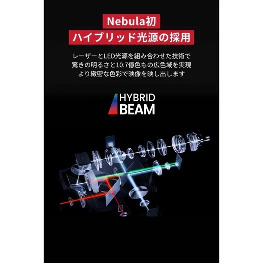 [レンタル] Anker Nebula Cosmos 4K SE ホームプロジェクター - 3