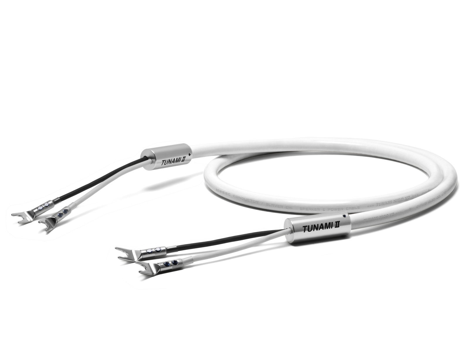 オヤイデ電気 TUNAMI II SP-Y V2 Yラグ仕様スピーカーケーブル 2.5mペア