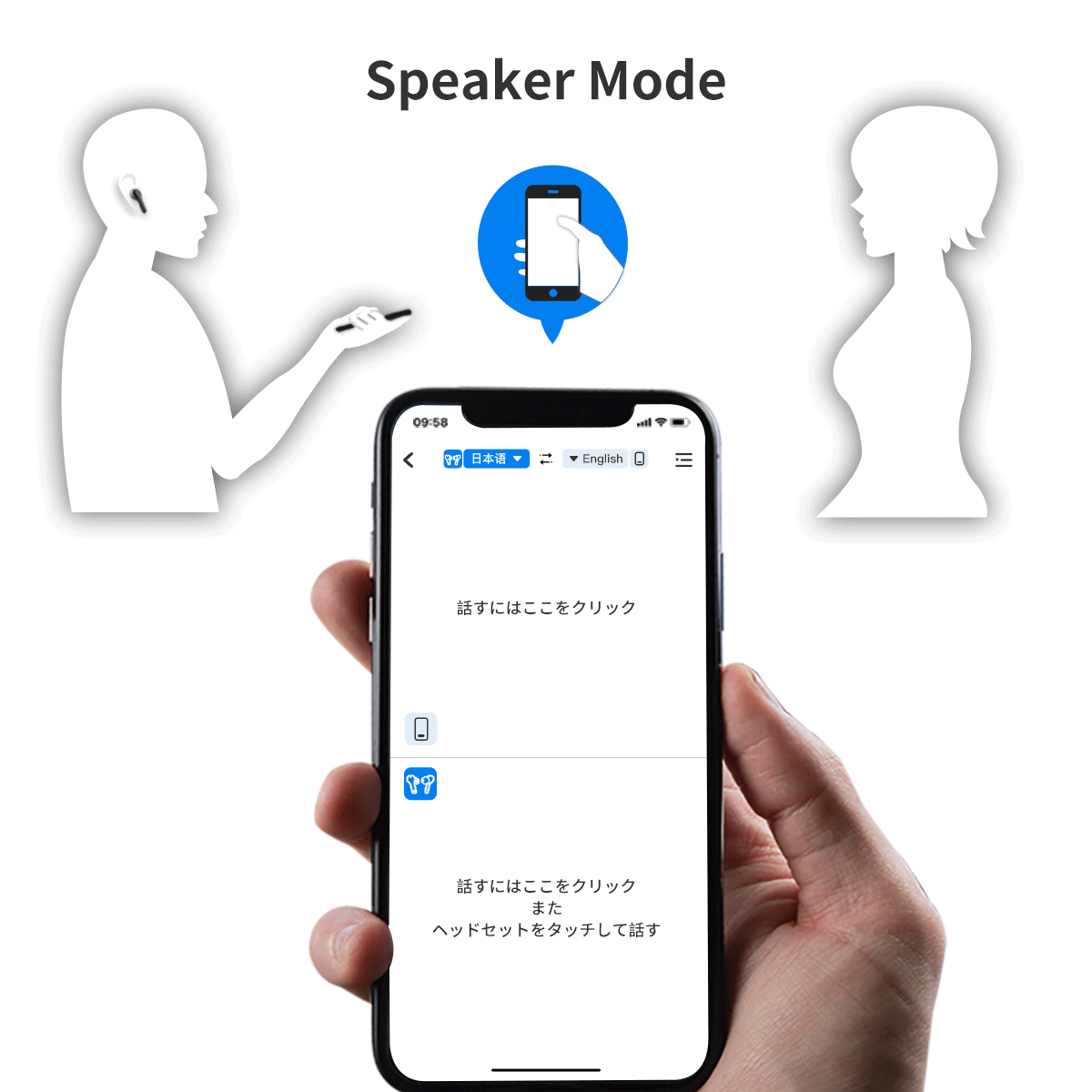[レンタル] Wooask M6 ワイヤレスイヤホン 翻訳機の宅配レンタル - 11