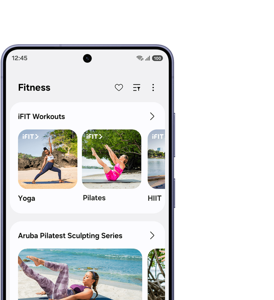 サムスン(Samsung) Galaxy Watch9 (Bluetooth, 44 mm) iFIT ワークアウト アプリ画面 - 29