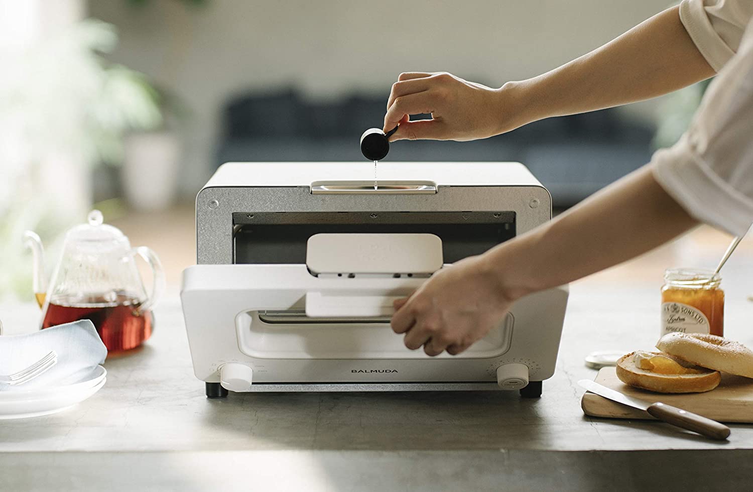 [レンタル] [2枚焼き]バルミューダ The Toaster K05A-WH オーブントースター[ホワイト] - 6