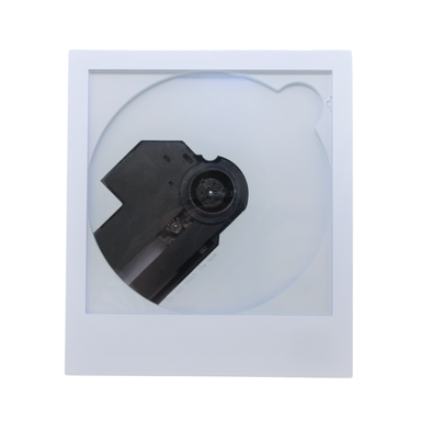 km5 Instant Disk Audio-CP1 CDプレーヤー（ホワイト）