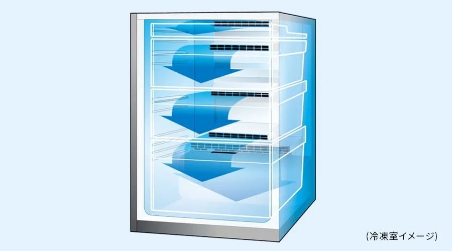 [レンタル] [280L][一人暮らし向け][右開き]シャープ SJ-PD28R 冷凍冷蔵庫 - 8
