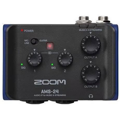 [レンタル] ズーム AMS-24 オーディオインターフェース