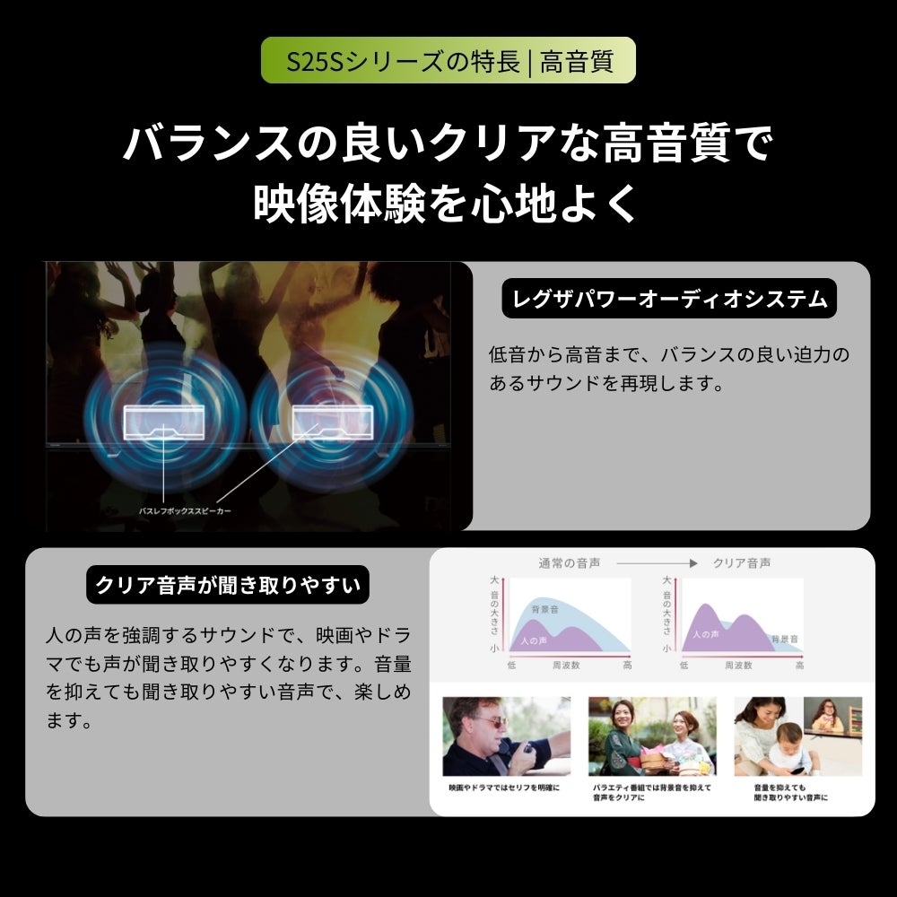 [レンタル] レグザ(REGZA) S25R series 32S25S 32V型 ハイビジョン液晶テレビ - 6