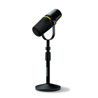 SHURE ポッドキャストキット MV7+K-BNDL-K マイクとデスクトップスタンドセット
