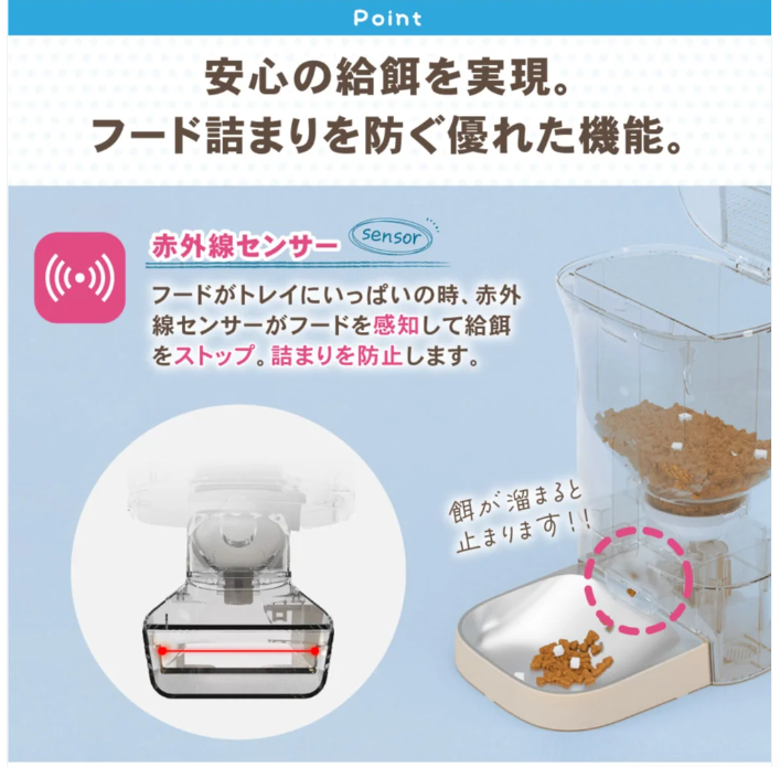 [レンタル] ペット用自動給餌器 犬用 猫用 ごはんもりもり君PLUS - 10
