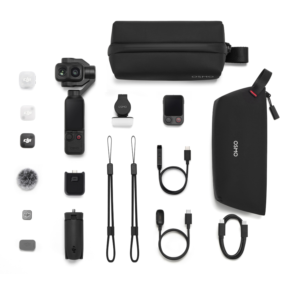 [レンタル] DJI Osmo Pocket 4P Vlog Combo 3軸スタビライザー搭載 ポケットジンバルカメラ - 3