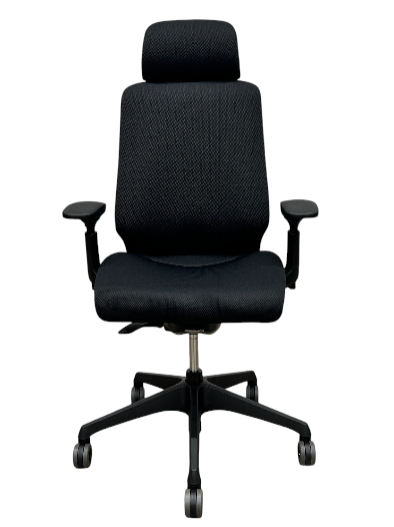 [レンタル] オカムラ Spher（スフィア）シリーズ エクストラハイバック 可動肘 リネット張地 ホローウレタンキャスター CT4EFA FRU1 オフィスチェア - 2