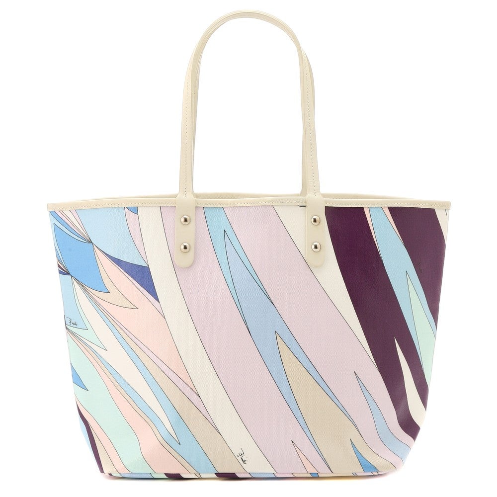 Emilio Pucci エミリオプッチトートバッグ 総柄キャンバス 大容量 楽天市場】【秋SALEクーポン】エミリオ プッチ ハンドバッグ