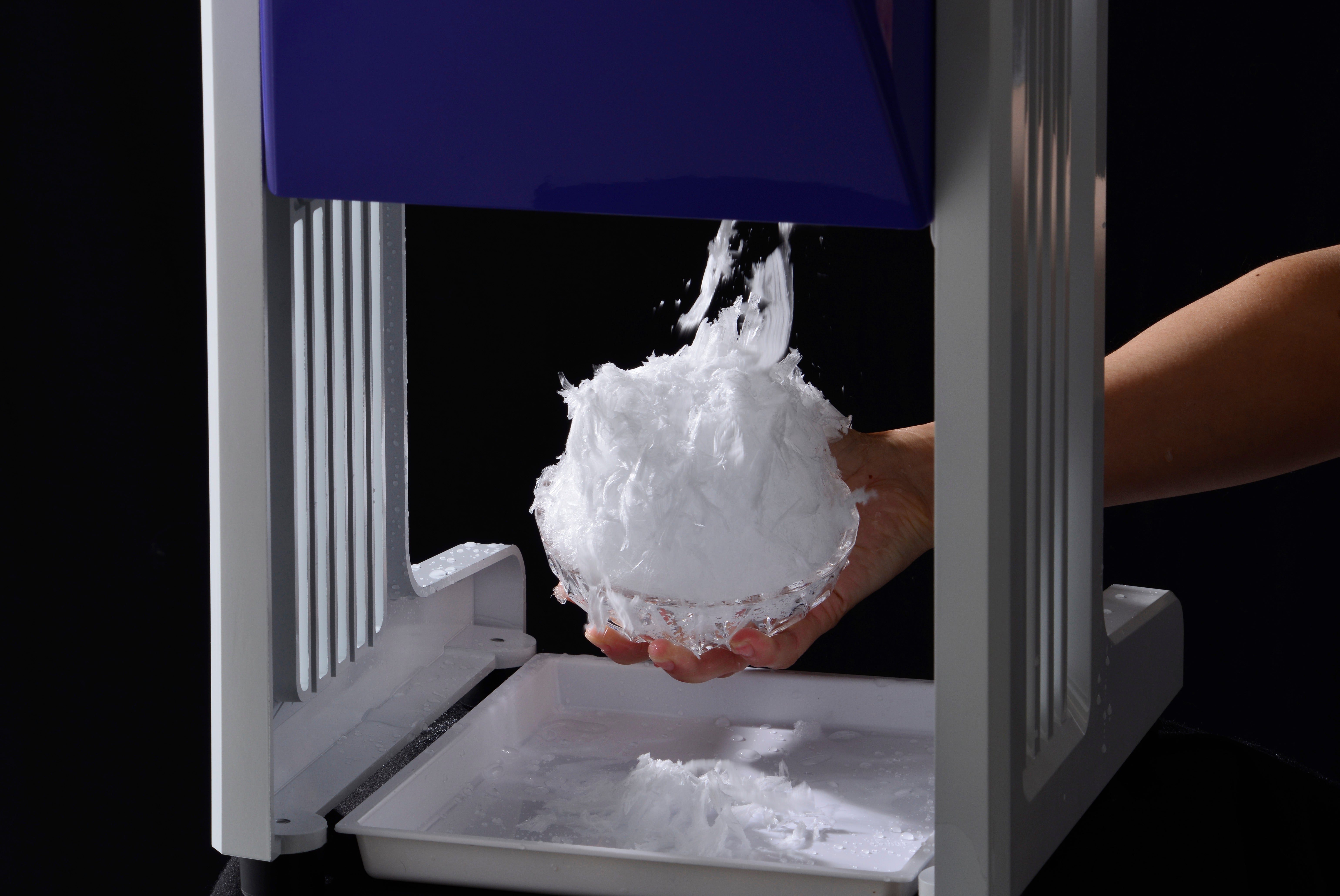 [レンタル] 業務用電動かき氷機 初雪 BASYS(ベイシス) HB310B ブロックアイス対応 - 5