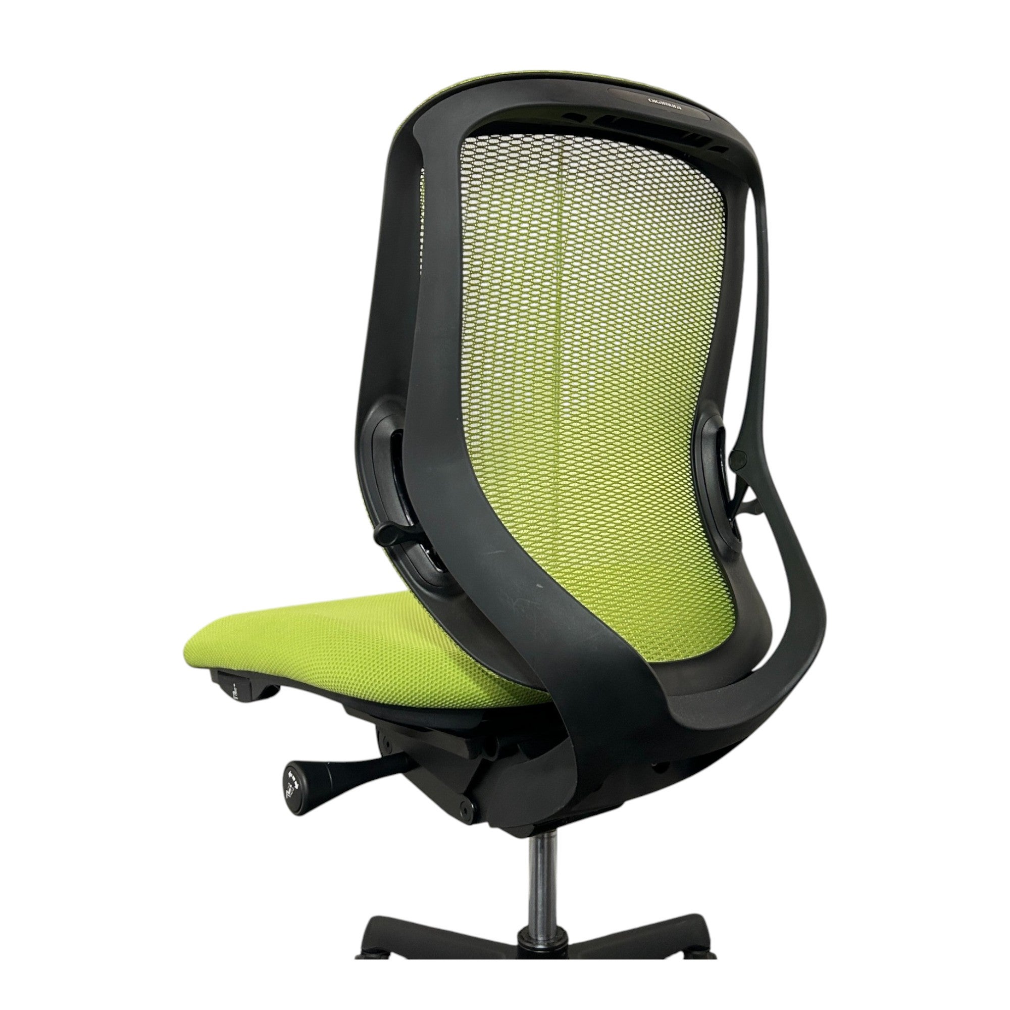 [レンタル] オカムラ オフィスチェア シルフィー ローバック ライムグリーン ブラック C631XR-FMP5 - 10