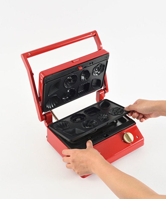 [レンタル] ブルーノ グリルサンドメーカー ダブル用ミニケーキプレート - 6