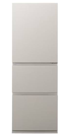 [レンタル] [326L][二人暮らし向け][右開き]パナソニック NR-C33JS2 冷凍冷蔵庫 マットライトベージュ - 2