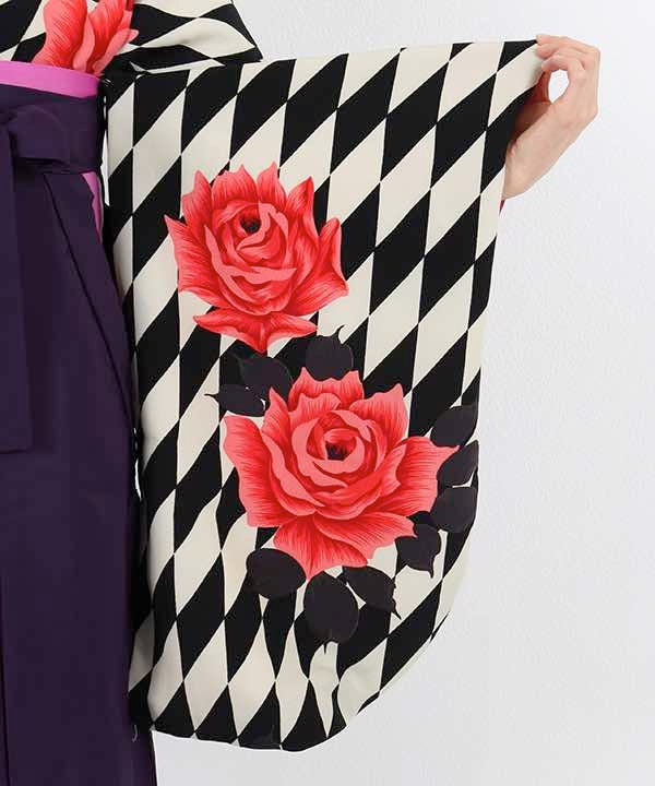 [レンタル] 【対応身長 157cm～165cm】卒業式 袴 レンタル フルセット 女性 袴セット-1434の宅配レンタル - 14