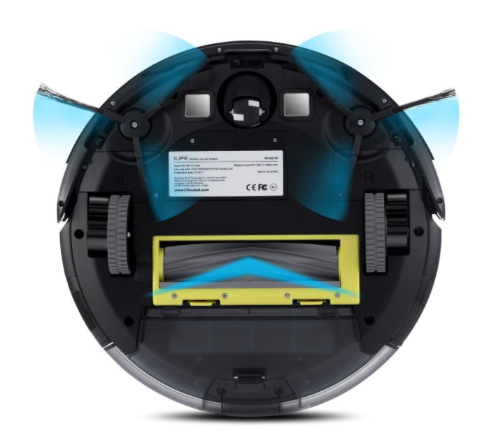 レンタル] ILIFE A6 ロボット掃除機 ブラック - Rentio[レンティオ]