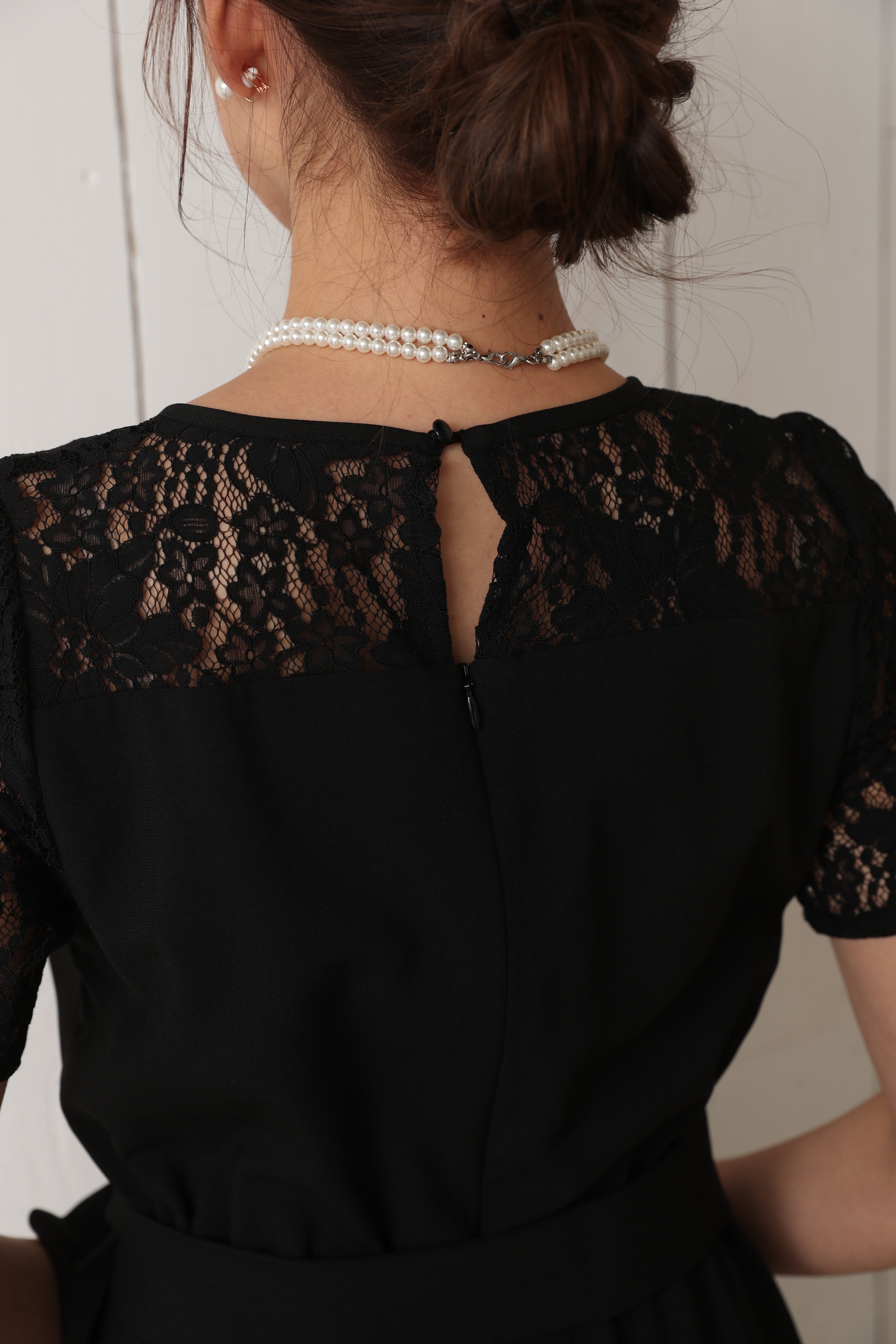 [レンタル] BELINDA DE CAPRIS 袖付きタックテーパード オールインワン パンツドレス ブラックの宅配レンタル - 21