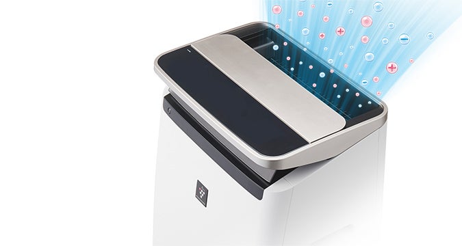 レンタル] SHARP 加湿空気清浄機 プラズマクラスター KI-NP100-W (空気