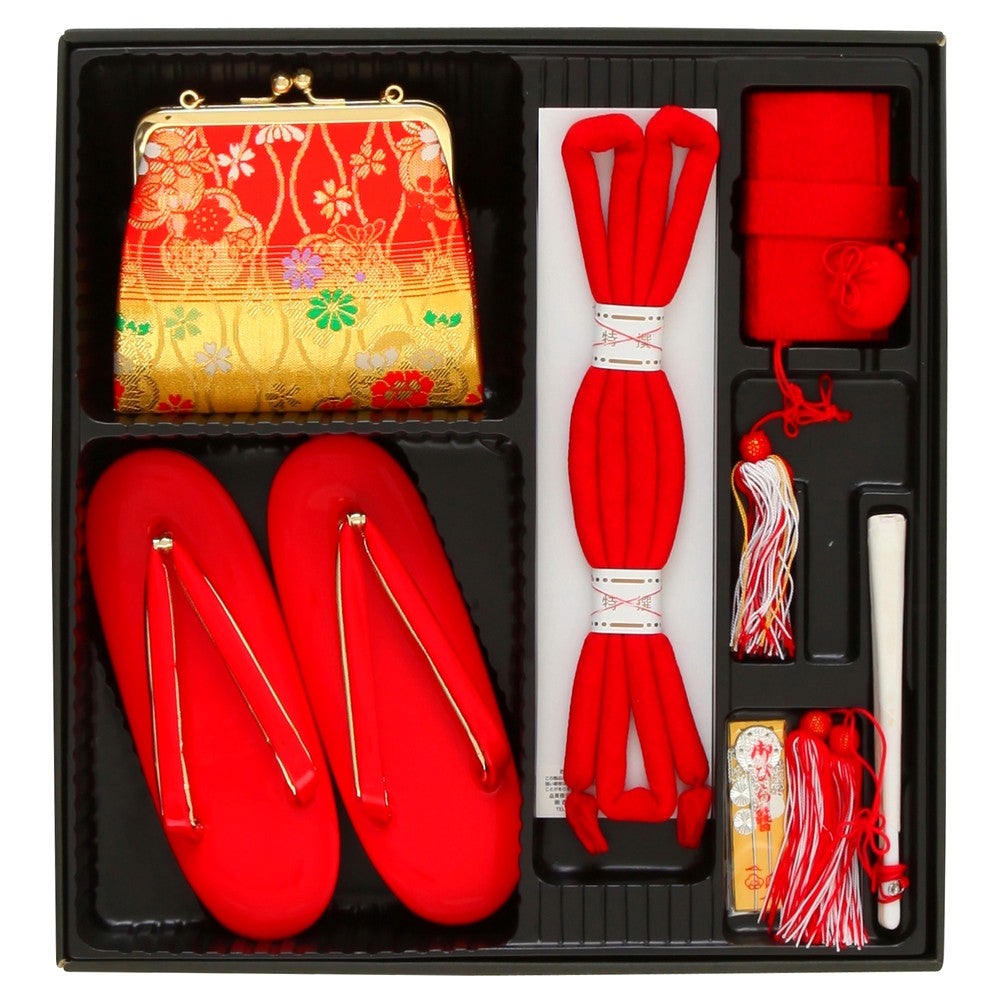 [レンタル] 七五三/節句 着物セット 7歳女の子 可憐 花々の宅配レンタル - 3