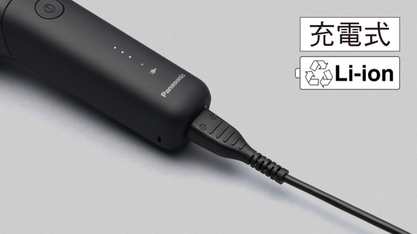 パナソニック ラムダッシュ バリカン ER-GS7A 充電式 リチウムイオン電池 - 13