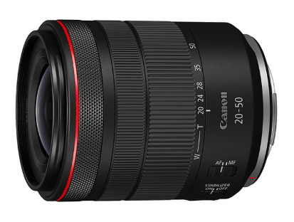 CANON RF20-50mm F4 L IS USM PZ 標準ズームレンズ