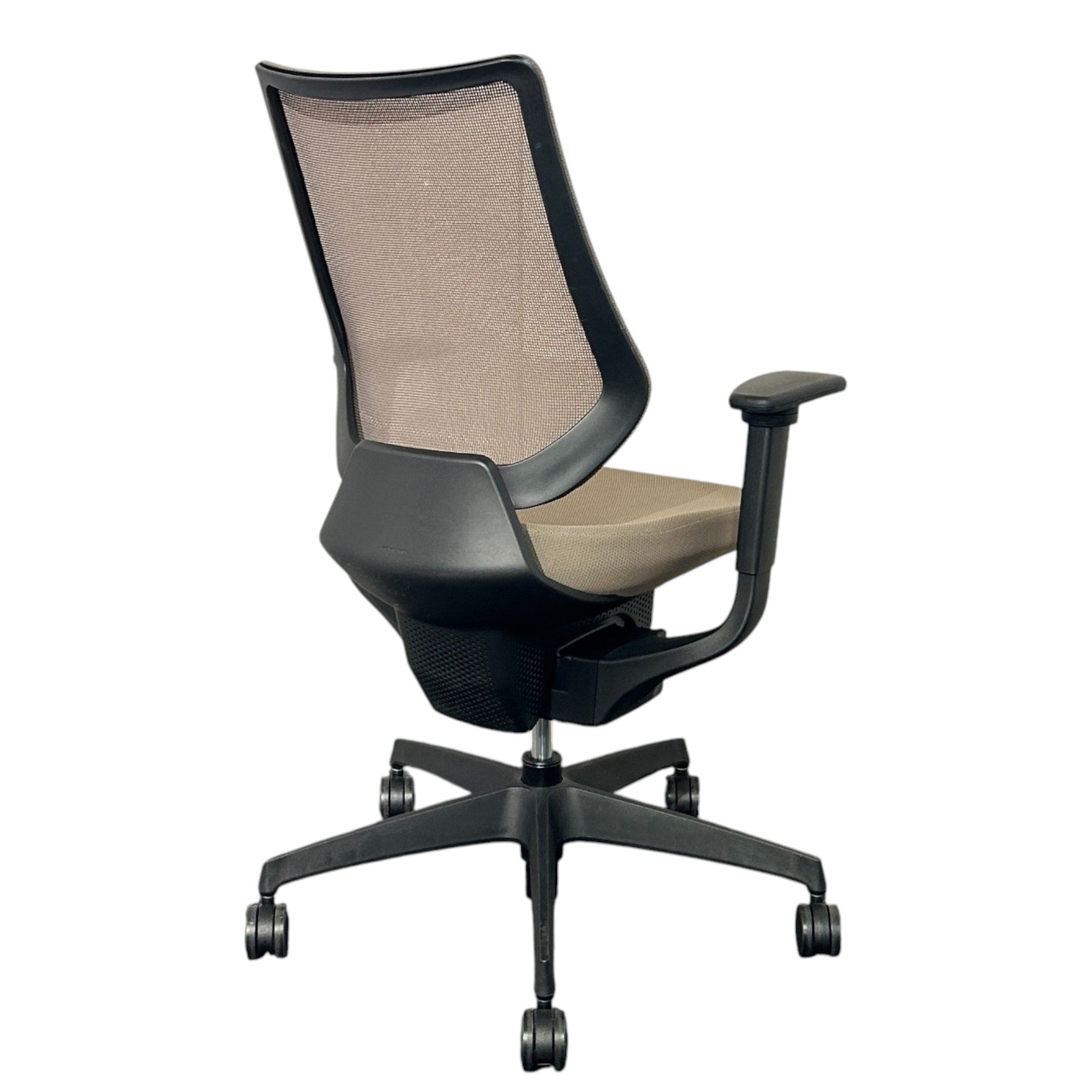 [レンタル] コクヨ オフィスチェア ing ハイバック 可動肘 ダークグレージュ ブラック CRS-G3402E6 - 5